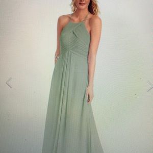 Azazie Ginger Bridesmaid Dress Dusty Sage